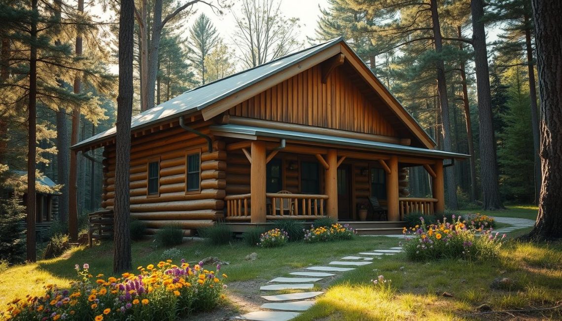 budowa domu z bali drewnianych